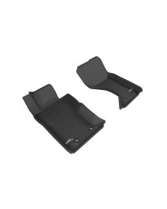 3D MAXpider 2016-2019 Mazda/Fiat Mx-5 Miata/124 Spider Kagu 1st Row Floormat - Black - L1MZ05511509