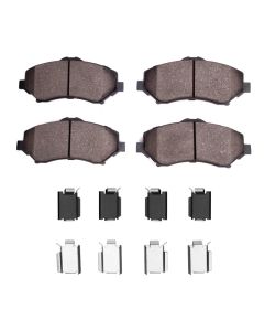 DFC 07-18 Chrysler Town & Country Front Ultimate Duty Performance Brake Pads and Hardware Kit - 1400-1273-01