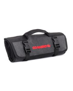 Go Rhino XVenture Gear Tool Wrench Roll - Large (4x4in. Closed) 12oz Waxed Canvas - Black - XG1040-01