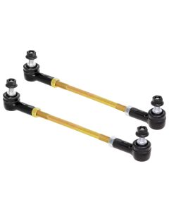 RockJock Adjustable Sway Bar End Link Kit 10 1/2in Long Rods w/ Sealed Rod Ends and Jam Nuts pair - RJ-203005-101