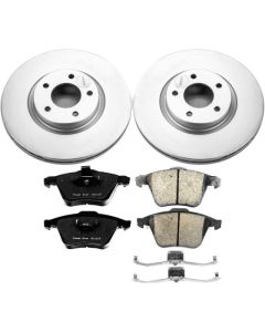 Power Stop 07-13 Mazda 3 Front Z17 Evolution Geomet Coated Brake Kit - CRK5279