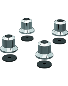 Chrome Luggage Rack Risers for Honda GL1800 01-22