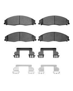 DFC 03-08 Cadillac STS Front 5000 Advanced Ceramic Brake Pads and Hardware Kit - 1552-0921-01
