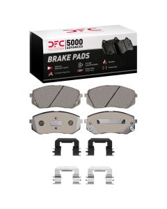 DFC 11-12 Kia Rondo (Canada) Front 5000 Advanced Ceramic Brake Pads and Hardware Kit - 1551-1295-04