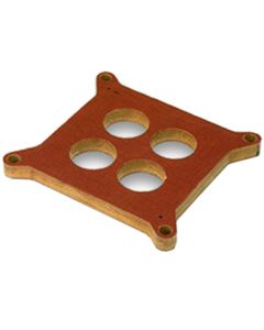 Moroso 4150/4160 Carburetor Spacer - 4 Hole Plenum - 1/2in - Phenolic - 64945