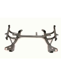 BMR 98-02 4th Gen F-Body K-Member w/ Turbo LS1 Motor Mounts and Pinto Rack Mounts - Black Hammertone - KM013-1H