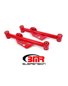 Red Polyurethane Lower Control Arms for Fox Mustang