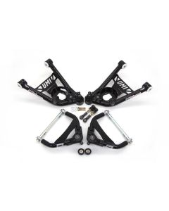 UMI Performance 64-72 GM A-Body Tubular Upper & Lower Front A-Arm Kit- Delrin Bushings - 403256-3-B