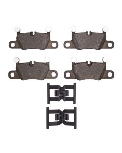 DFC 10-23 Porsche Panamera Rear 5000 Advanced Low Metallic Brake Pads and Hardware Kit - 1551-1925-01