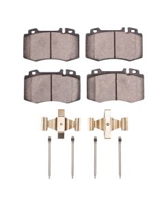 DFC 93-11 Mercedes-Benz S500 Front Euro 5000 Ceramic Brake Pads and Hardware Kit - 1600-0847-01