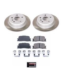 Power Stop 01-03 Toyota Highlander Rear Semi-Coated Rotor Kit - SC1148
