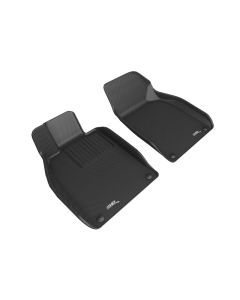 3D MAXpider Custom Fit KAGU Floor Mat (BLACK) Compatible for PORSCHE BOXSTER/CAYMAN/718 2013-2023 - - L1PO02211509