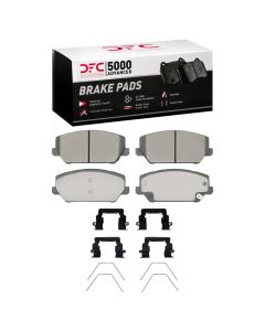DFC 22-25 Hyundai Kona N Front 5000 Advanced Low Metallic Brake Pads and Hardware Kit - 1551-2211-02