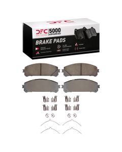 DFC 20-24 Toyota Avalon Front 5000 Advanced Low Metallic Brake Pads and Hardware Kit - 1552-1324-01