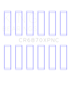 Premium King Nissan VR38DETT +0.25mm Con Rod Bearings