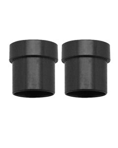 Russell Performance -6 AN Tube Sleeve 3/8in dia. (Black) (2 pcs.) - 660655