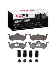 DFC 10-17 Ford Expedition Rear 5000 Advanced Ceramic Brake Pads and Hardware Kit - 1552-1279-01