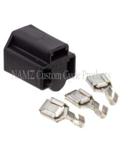 NAMZ Replacement Female Headlamp Socket & Terminal Kit - NHSK-01