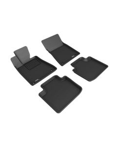 3D Maxpider 05-11 Lexus Gs Kagu Floor Mat- Black R1 R2 - L1LX00401509