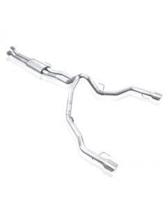 Stainless Works 2017+ Ford Raptor 3.5L 3in Catback Factory Connect Dump Exit - FTR17CBDP