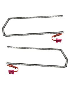 Oracle Dodge Challenger 08-14 LED Waterproof Afterburner Kit - Red - 1296-003