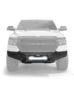 Go Rhino 19-24 Ram 1500 (Excl. Rebel/Warlock/TRX) Element Front Bumper w/Pwr Bar - Tex. Blk - 341301T