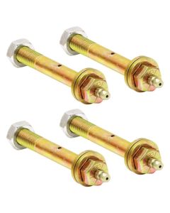 RockJock Greaseable Bolt w/ Hardware 7/16in Thread x 3-1/4in Long (4-pack) - CE-91127-BDL-4P