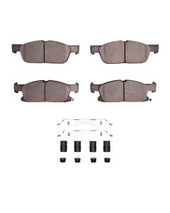 DFC 17-20 Ford Fusion Front 5000 Advanced Ceramic Brake Pads and Hardware Kit - 1551-1818-11