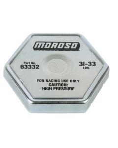 High-Performance Moroso Racing Radiator Cap 31-33lbs