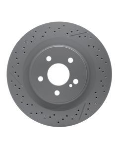 DFC 05-11 Mercedes-Benz SLK55 AMG Rear Drilled GeoSPEC Coated Rotor and Slotted - 634-63068