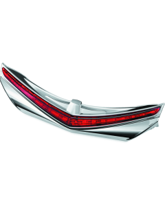 L.E.D. Rear Fender Tip for GL1800 12-17 - Chrome Red Lens