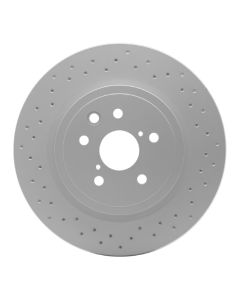 DFC 08-14 Lexus IS F Rear Drilled Hi-Carbon Alloy Geomet Coated Rotor - 920-75025