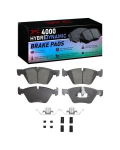 DFC 11-16 BMW 528i xDrive Front 4000 HybriDynamic Brake Pads and Hardware Kit - 4000-1504-01