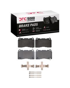 DFC 20-25 Acura Integra Front 5000 Advanced Low Metallic Brake Pads and Hardware Kit - 1552-1001-06