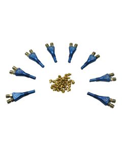 Nitrous Express Shark Nozzles 8 Cyl (Incl All HP Settings) - NX900