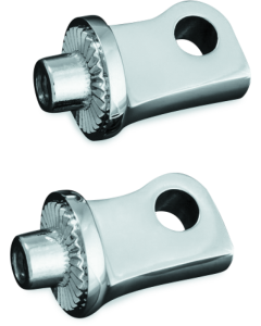 Chrome Splined Peg Adapter - Kuryakyn 8884