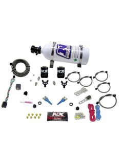 Nitrous Express Ford EFI Dual Nozzle Nitrous Kit (100-300HP) w/5lb Bottle - 20115-05