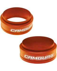 Camburg Ford Raptor 21-23 1.5in Front Spring Preload Spacer Kit (Fox Orange) - CAM-110227-ORG