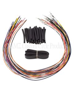 NAMZ 07-13 Baggers (Excl TBW) Handlebar Switch Wire Extensions 24in. (Cut & Solder/Max 20in. Apes) - NHCX-UMB