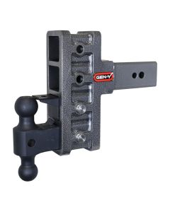 Gen-Y Mega Duty 3in Shank 6in Offset Drop 32K Hitch w/GH-0161 Dual-Ball/GH-0162 Pintle Lock - GH-2024