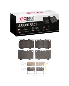 DFC 98-07 Lexus LX470 Front 5000 Advanced Ceramic Brake Pads and Hardware Kit - 1551-0772-01
