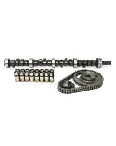 COMP Cams Camshaft Kit for Chevrolet Small Block V8 262/268 Duration, Hydraulic Flat Tappet, Steel Core, Black Finish - SK10-201-4