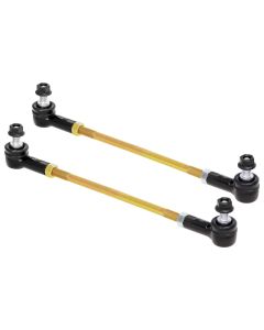 RockJock Adjustable Sway Bar End Link Kit 12 1/2in Long Rods w/ Sealed Rod Ends and Jam Nuts pair - RJ-253203-103