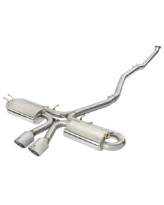 aFe Takeda 3in 304 SS Cat-Back Exhaust System w/ Polished Tips 2017 Honda Civic Si I4 1.5L (t) - 49-36618-P