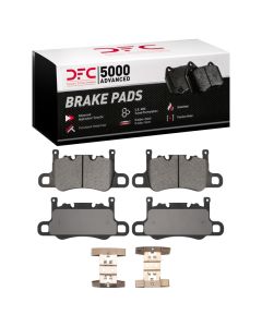 DFC 17-25 Audi RS e-TRON GT Rear 5000 Advanced Low Metallic Brake Pads and Hardware Kit - 1551-2046-01