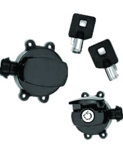 Black Fatbob Style Ignition Switch for Softail 11-17