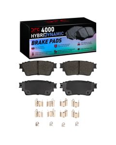 DFC 17-25 Mitsubishi Outlander Rear 4000 HybriDynamic Brake Pads and Hardware Kit - 4000-2135-01