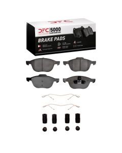 DFC 04-18 Ford EcoSport (Mexico) Front 5000 Advanced Ceramic Brake Pads and Hardware Kit - 1551-1044-01