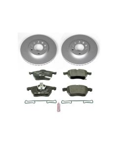 Power Stop 99-03 Saab 9-3 Front Euro-Stop Brake Kit - ESK834