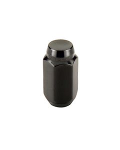 McGard Hex Lug Nut (Cone Seat) M14X1.5 / 22mm Hex / 1.635in. Length (Box of 144) - Black - 69472